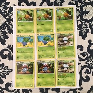 4/$10 Grass Pokémon cardsx9